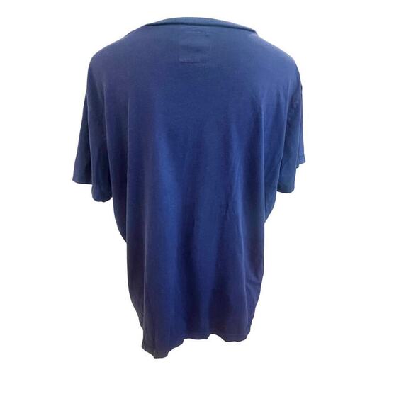 LEVIS RED TAB BLUE SPARKLY LOGO TEE WOMENS PLUS SIZE 1X - Picture 3 of 5